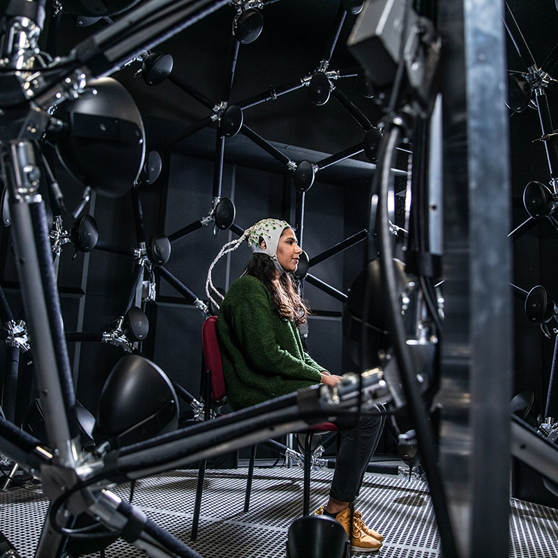 Western's Audiodome in use